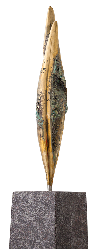 Bronze Skulptur - Dialog andere Perspektive