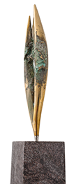 Bronze Skulptur - Dialog andere Perspektive