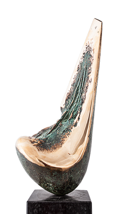 Bronze Skulptur - Meteor